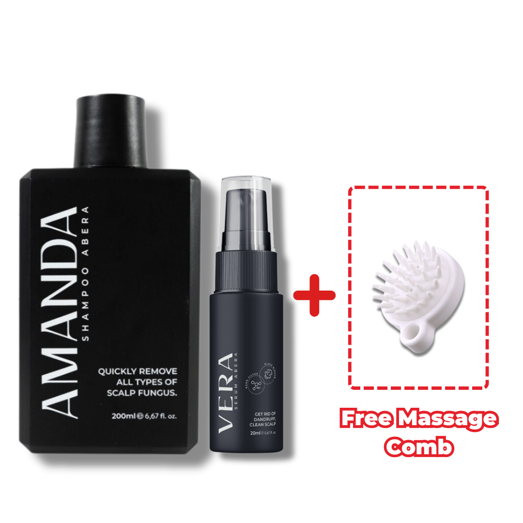 FALL SALE 50% - Combo Abera Amanda Shampoo & Vera Hair Growth Serum