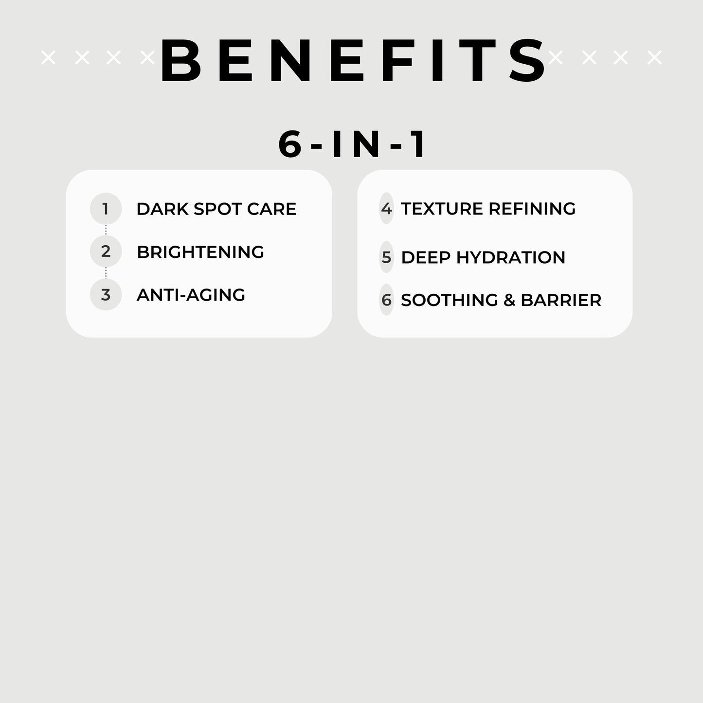 ABERA Men 6-in-1 Retinol Serum for Face 1.06 Fl Oz