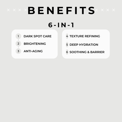 ABERA Men 6-in-1 Retinol Serum for Face 1.06 Fl Oz