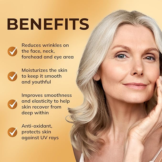 ABERA Gold Anti-Wrinkle Serum (0.23 Fl.Oz) - Pack of 3
