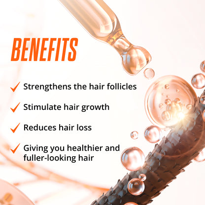 ABERA Men Hair, Beard, Eyebrown Growth Serum 50ml