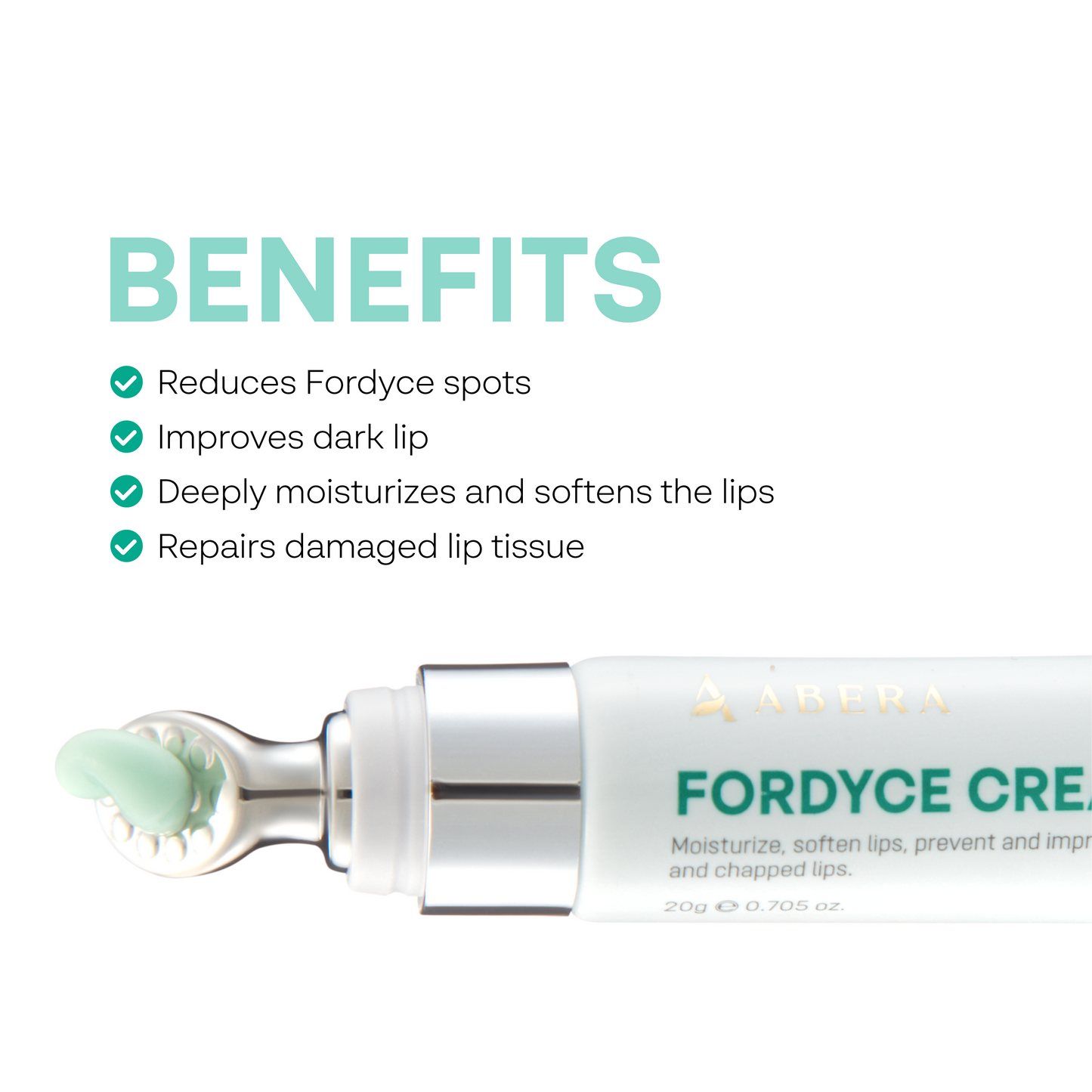 Abera Fordyce Cream For Lips – Hydrating & Healing Formula with Activoil Spotless