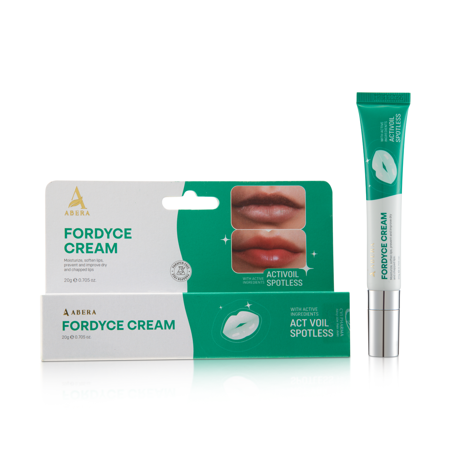 Abera Fordyce Cream For Lips – Hydrating & Healing Formula with Activoil Spotless