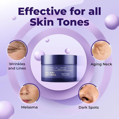 [SALE OFF 50%+ Free shipping] Abera Belani Retinol Night Cream 30ml Full Size