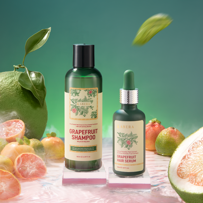 ABERA Pink GrapeFruit Serum - Organic Hair Serum, Hair Nourishment, Hair Care