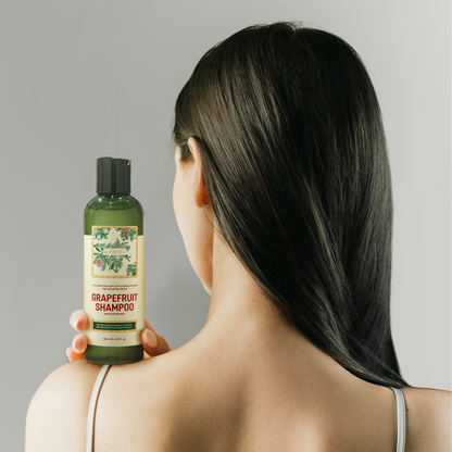 ABERA Pink Grapefruit Shampoo - Organic Shampoo, Reduces Hair Loss