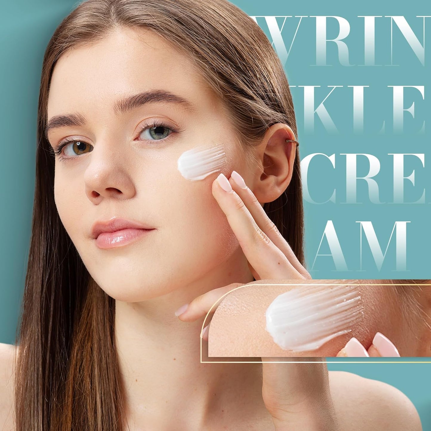ABERA Anti-Wrinkle Face Cream for Fine Lines & Wrinkles, Hydrating Face Cream for Sensitive Skin, 0.7oz