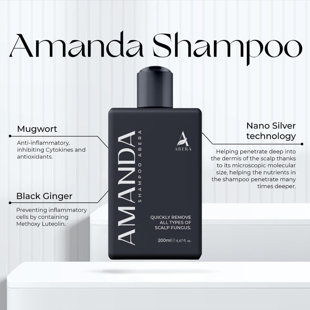 Amanda Abera Shampoo – Treat dandruff, persistent scalp fungus