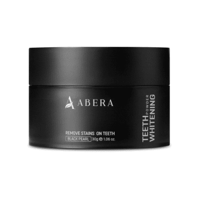 ABERA Teeth Whitening Black Pearl Powder - Oral Care, Effectively Reduce Stains, Protect Teeth Enamel, Whiten Teeth for A Bright Smile - 1.06 oz