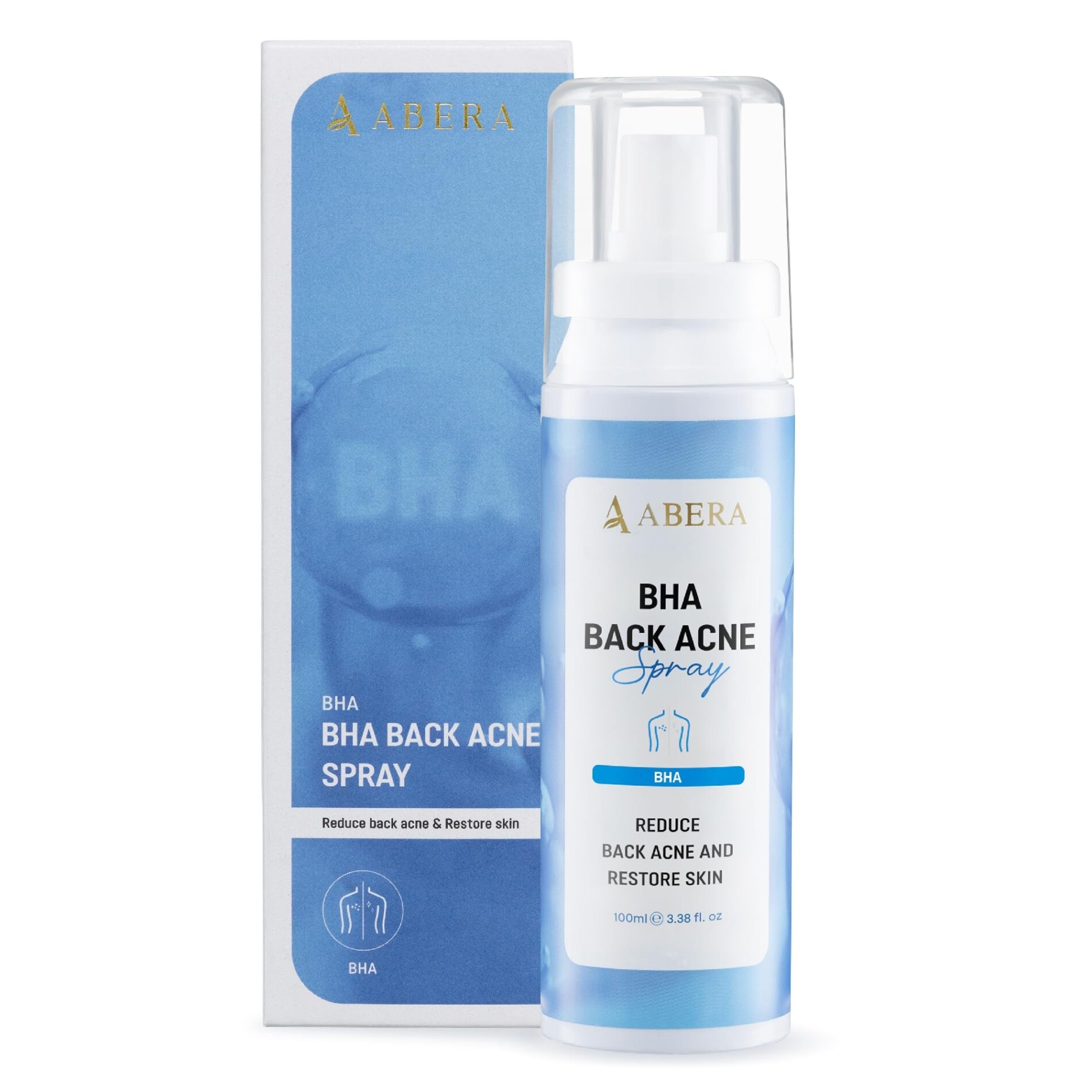 ABERA CLEAR Back & Body Exfoliating Acne Spray